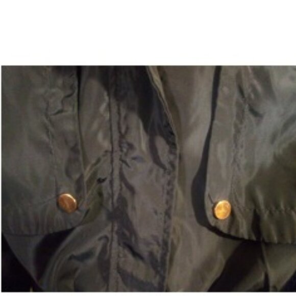 Cavalini Women's Lightweight Windbreaker   Navy Blue   Size Medium - Picture 10 of 13